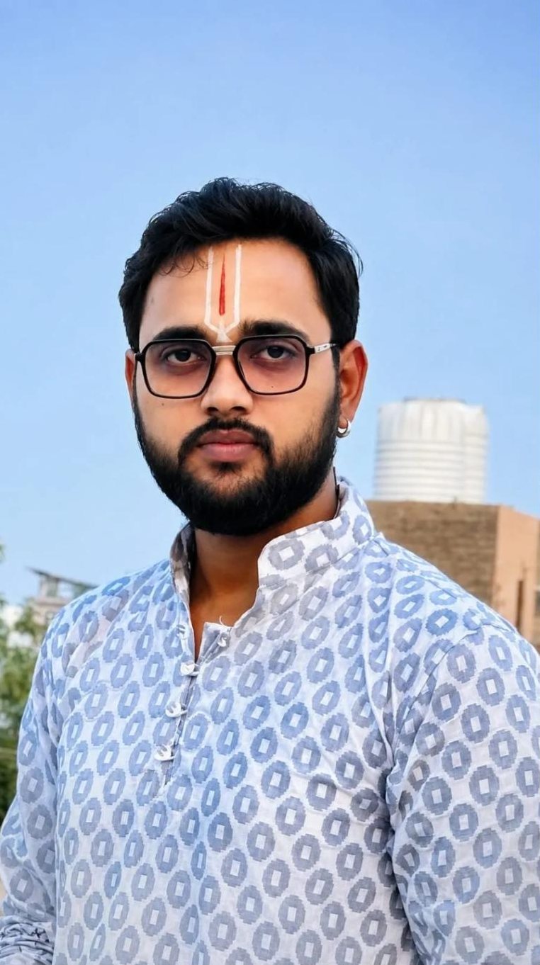 Portrait of Pandit Ashutosh Mishra